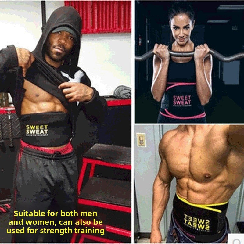 Elastic Breathable Sports Waist Belt for Fitness