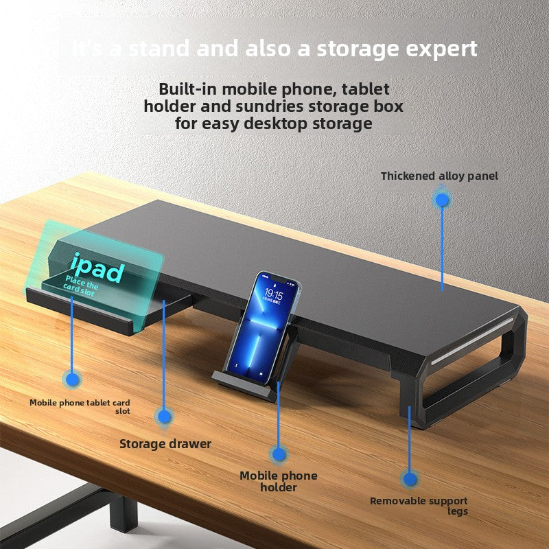 Multi-functional bracket elevation