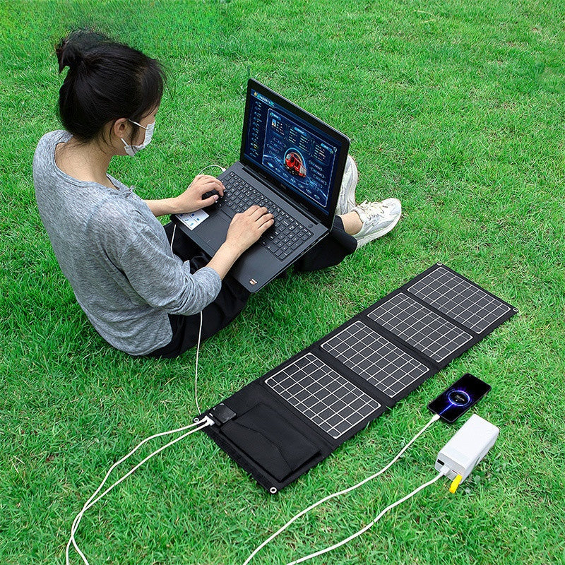 Foldable Solar Charger Panel for Outdoor Use