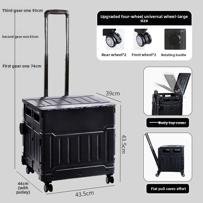 Foldable Portable Shopping Cart