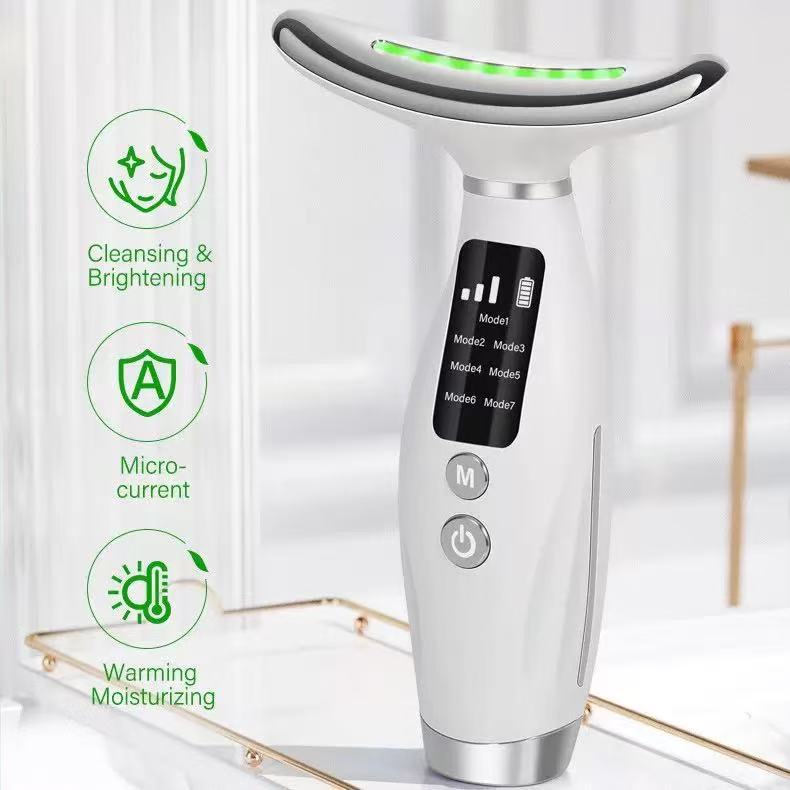 Microcurrent Neck and Face Massager for Anti-Wrinkle