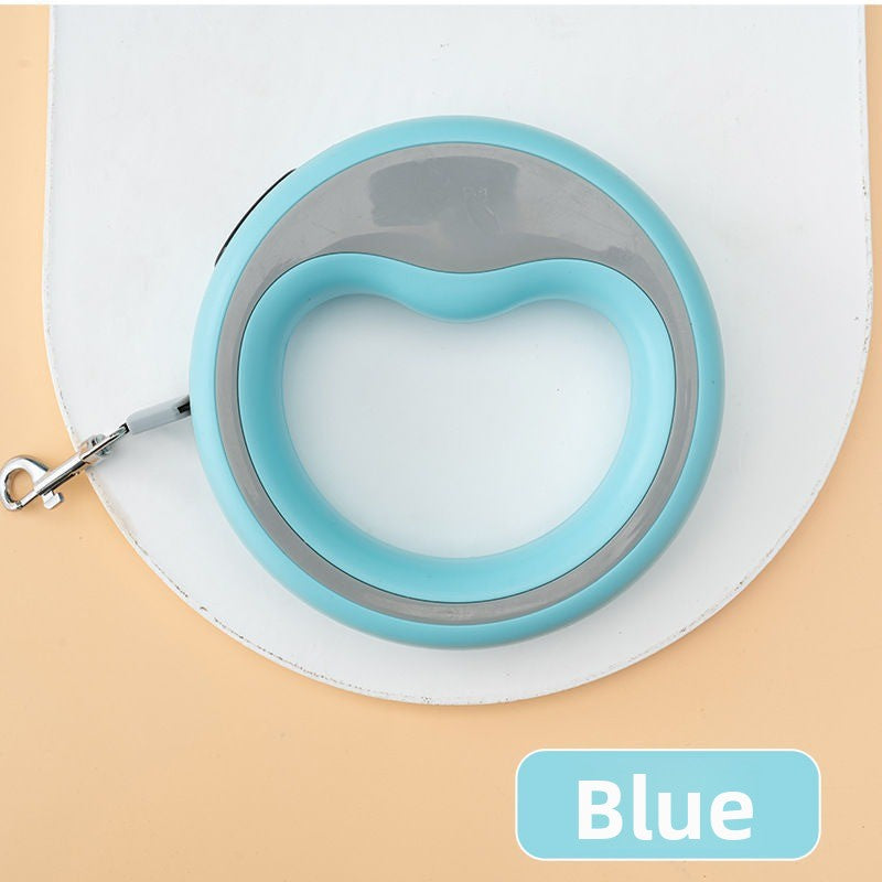 Dog traction rope automatic retractable anti-wear Teddy Bixiong Corgi new dog walking rope pet out walking rope
