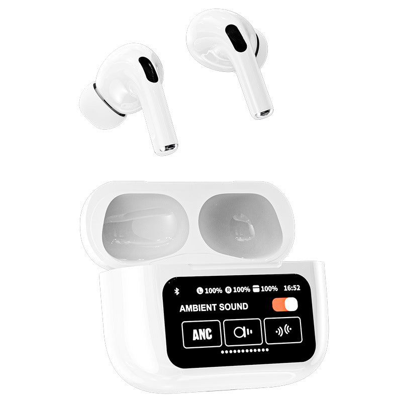 Full-color screen noise-reduced in-ear Bluetooth headphones