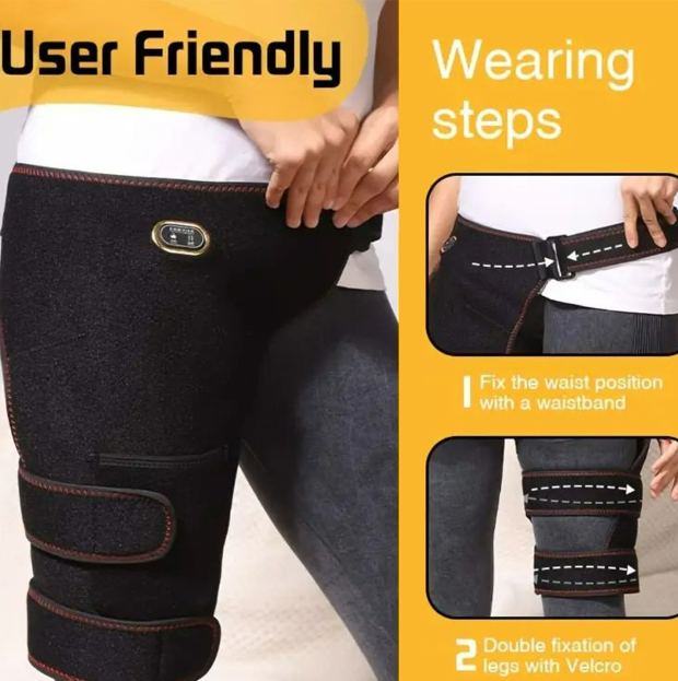 Electric heating hip physiotherapy