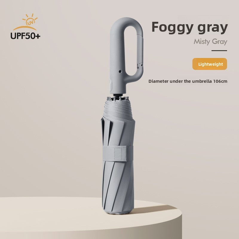 Fully automatic reverse buckle umbrella