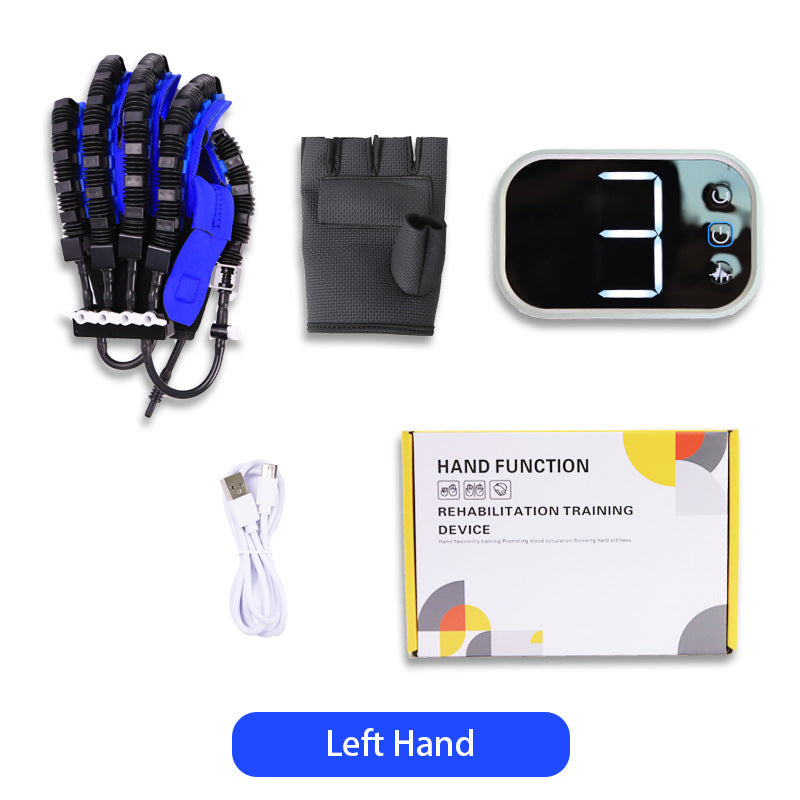 Electric Hand Finger Rehabilitation Training Glove with Mirror Function