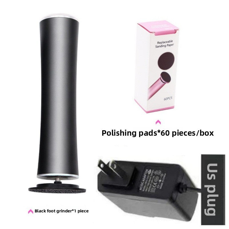 Nail polishing foot machine