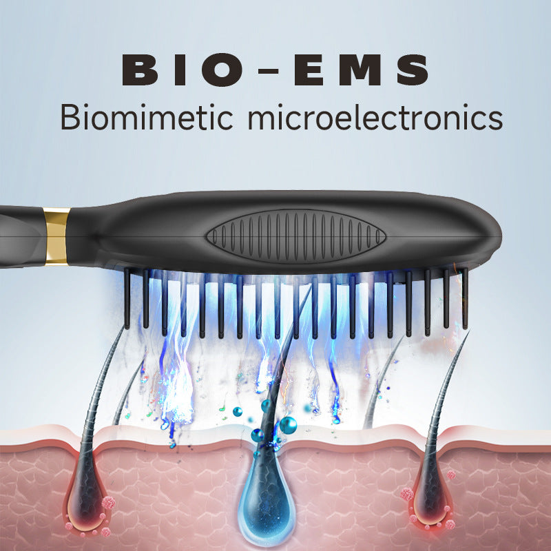 Electric Phototherapy Hair Massager Comb