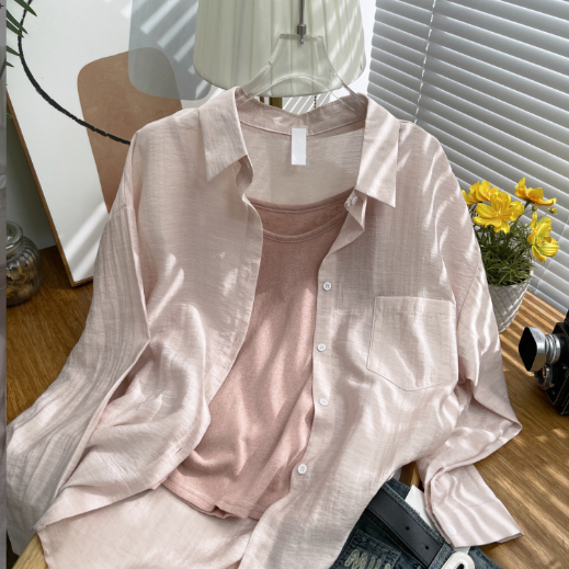 Ice silk sun-protective shirt