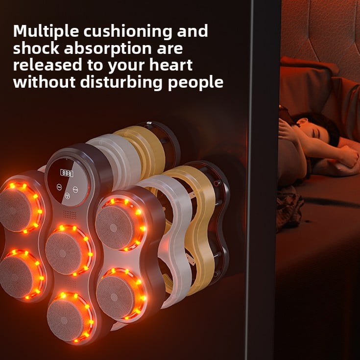 Intelligent Music Boxing Machine - Adjustable Electronic Wall Target for Adult & Kids Fitness Boxing Reaction Training