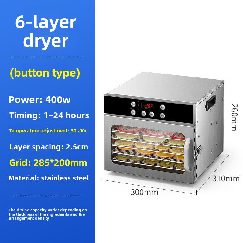 Multifunctional Food Dehydrator with Touch Control