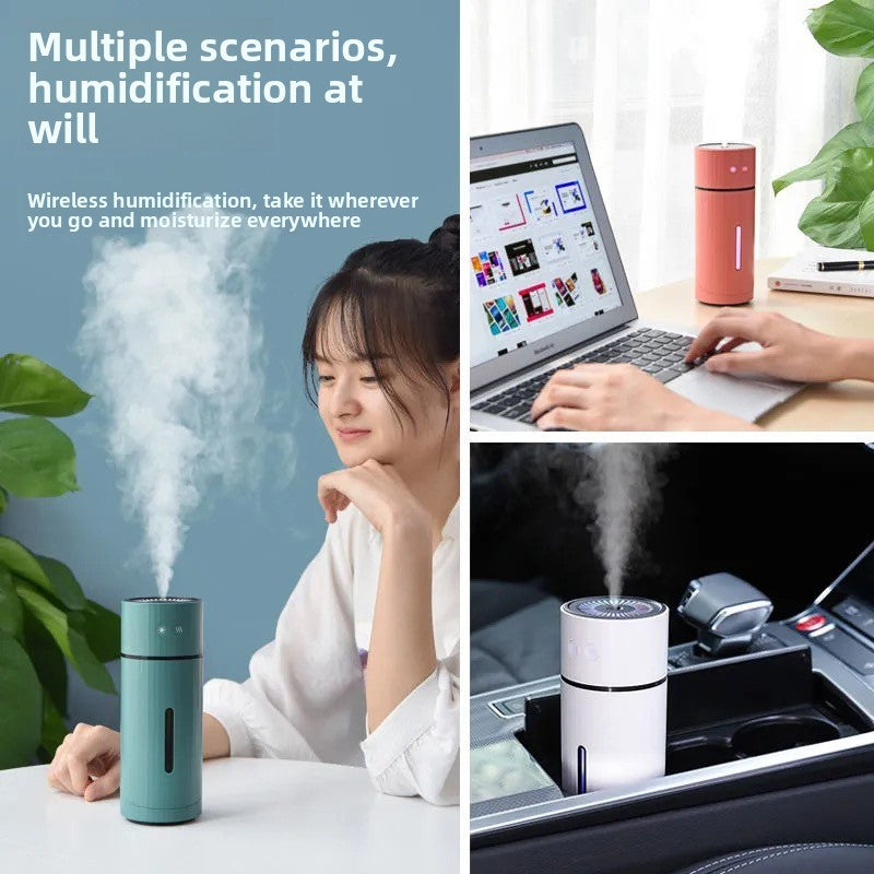 Humidifier vehicle-mounted spray