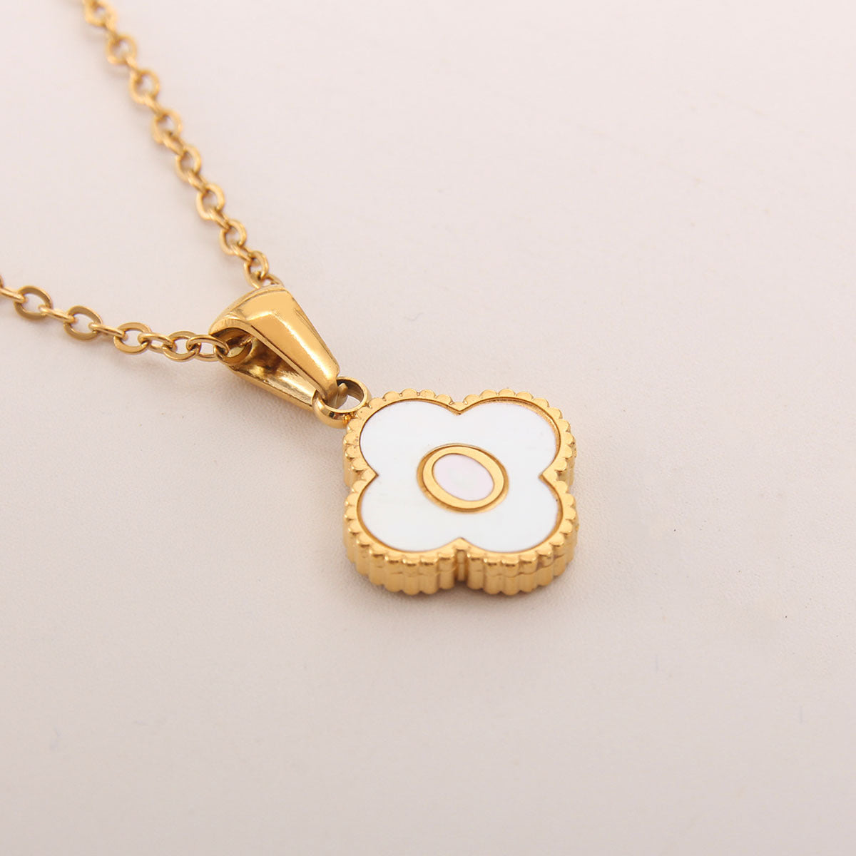Gold-Plated Letter Necklace