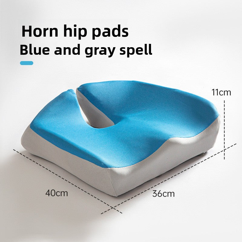 Office Memory Foam Waist Cushion, Buttocks Hemorrhoids Cushion, Chair Seat Cushion, Long-Term Sitting Butt Cushion