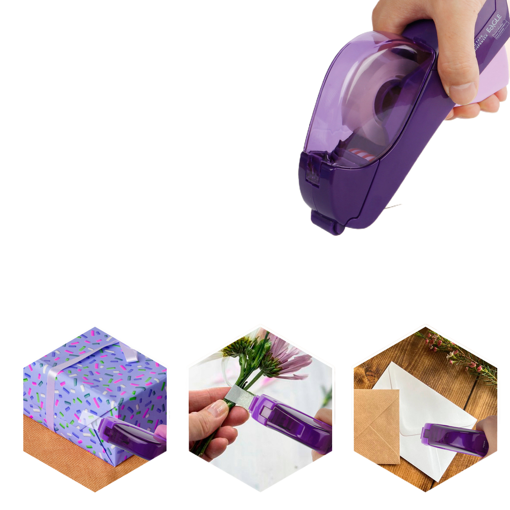 Portable stationery for tape cutters