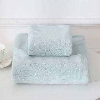 Extra-large absorbent non-shedding bath towel