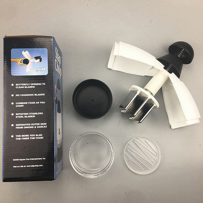 Garlic cutter, single cup garlic press, kitchen tool