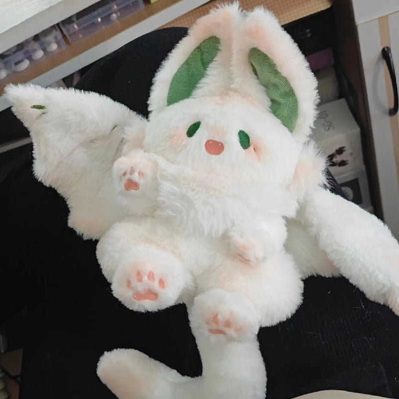 White rabbit plush toy