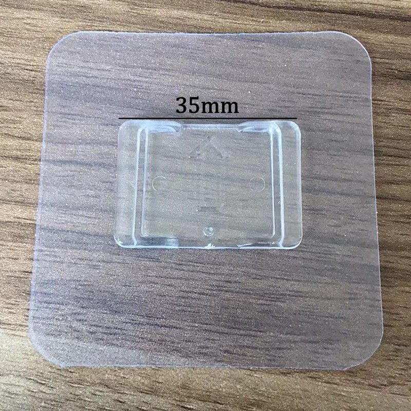 Transparent and traceless hook without punching holes
