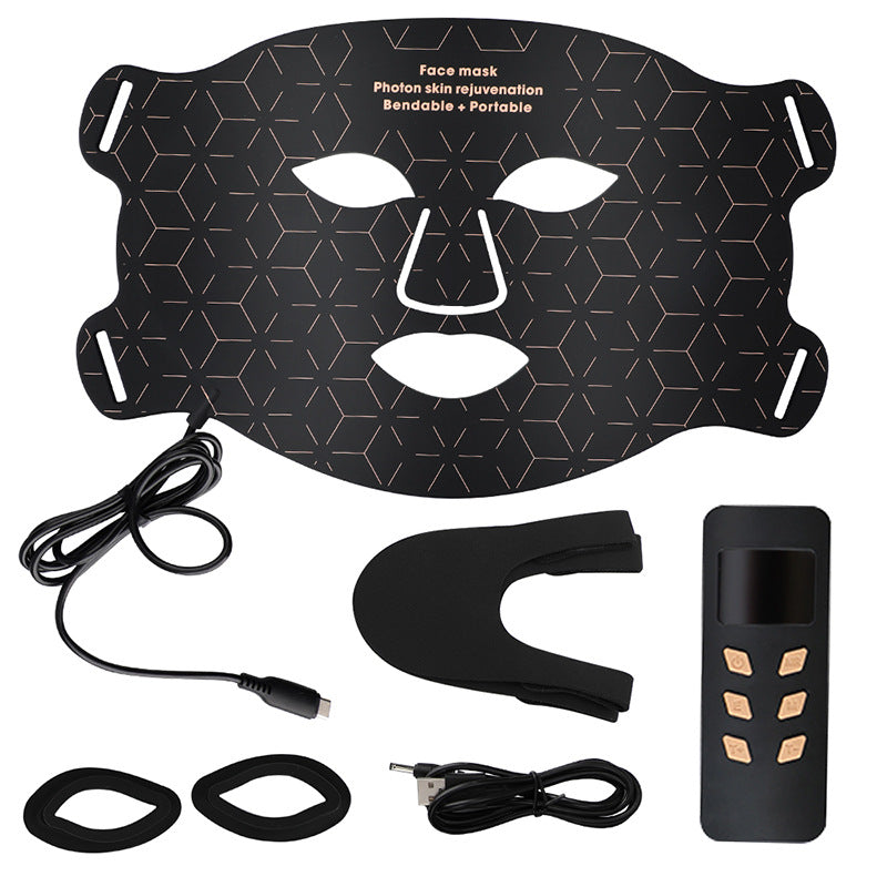 7-Color Silicone Mask Photon Facial Device