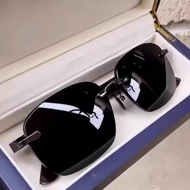 Frameless Cut Edge Sunglasses UV400 Protection