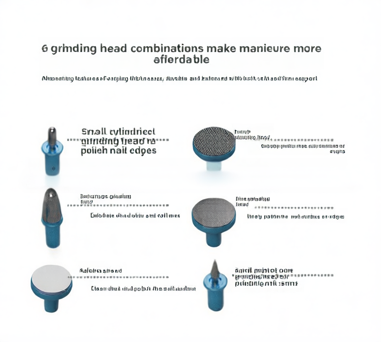 Multifunctional electric manicure tool