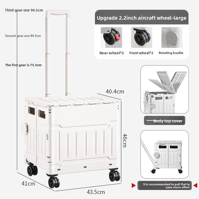Foldable Portable Shopping Cart