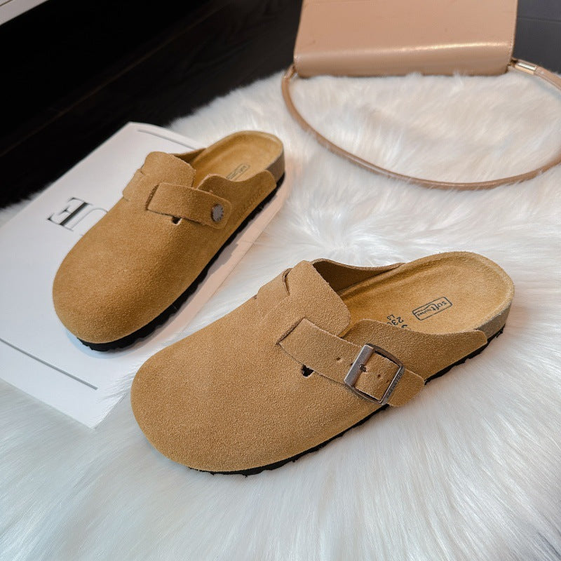 Platform slip-on shoes