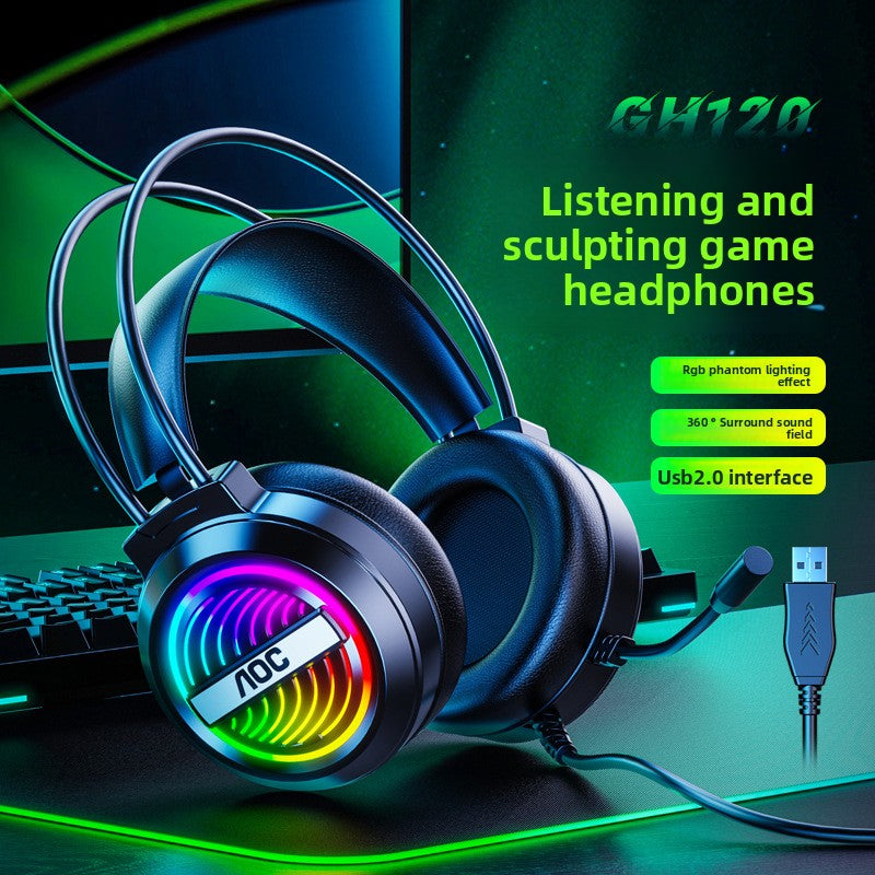 Computer headphones, over-ear headsets
