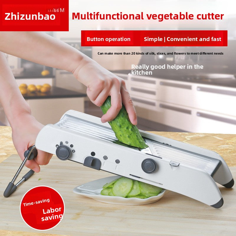 High-end stainless steel multi-functional vegetable cutter