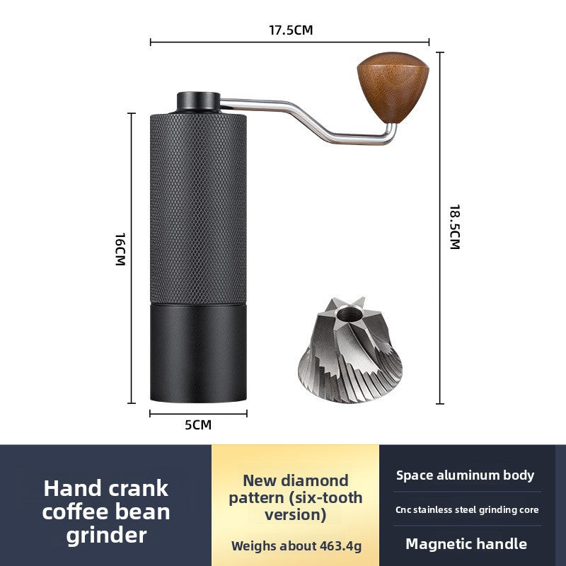 Manual Coffee Grinder with Adjustable Settings