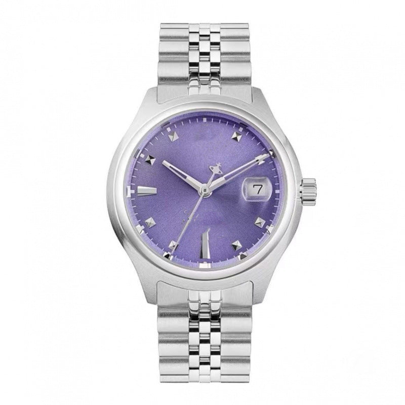 Crushed Ice Blue Watch