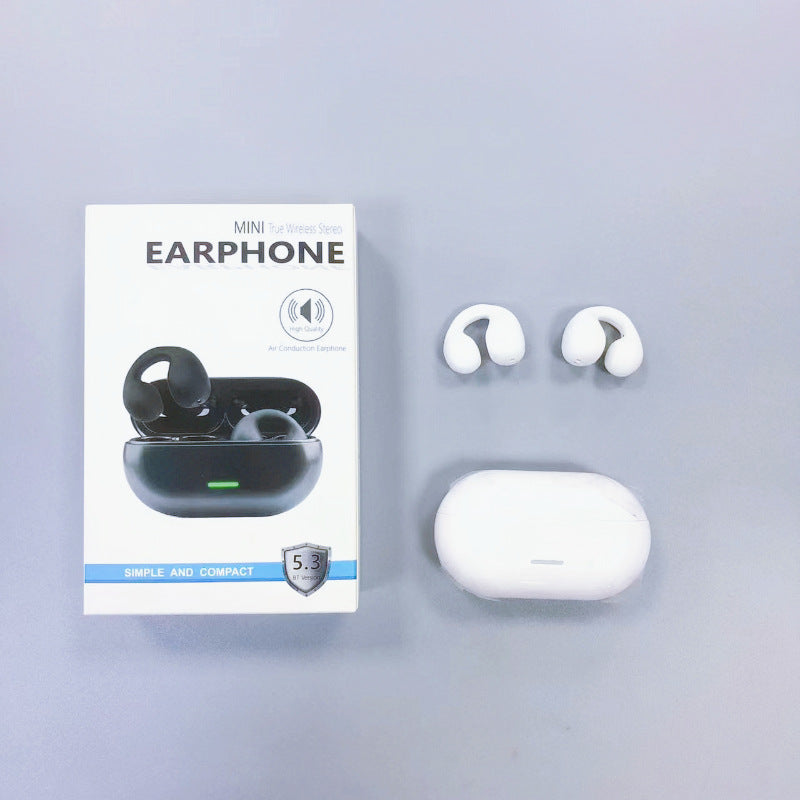 Wireless Clip-On Bluetooth Headset