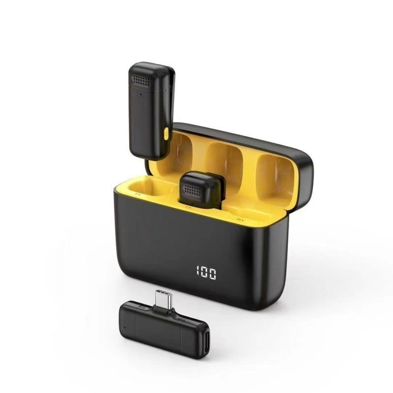 Wireless lapel microphone