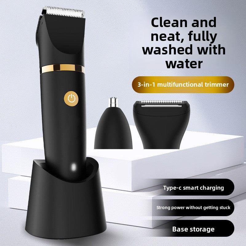 A multi-functional hair clipper for men's household use