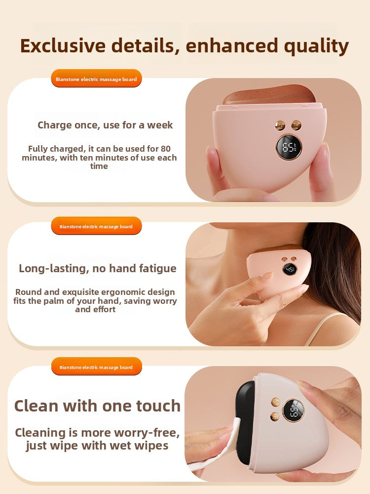 Electric Bian Stone Gua Sha Device