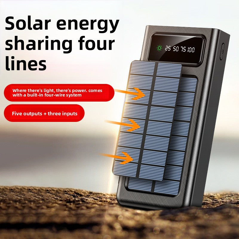 High-capacity fast-charging power bank