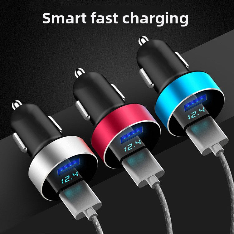 Digital Display Car Charger