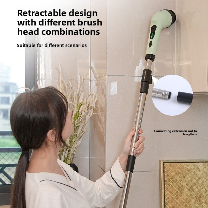 Electric Multi-function Cleaning Brush for Kitchen Bathroom Glass