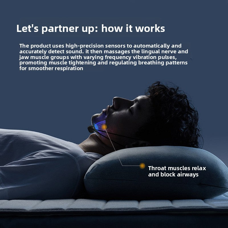 Sleep Assistant Intelligent Pulse Anti-Snoring Device