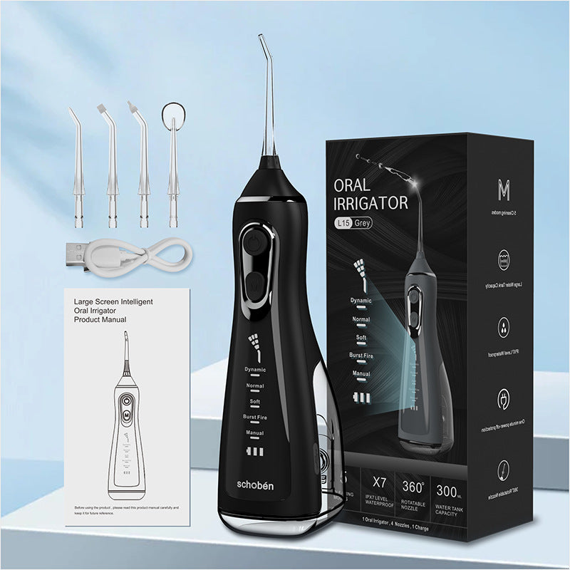 Factory direct sale portable dental irrigator electric oral cleaning dental scaler to calculus irrigator dental scaler water dental floss