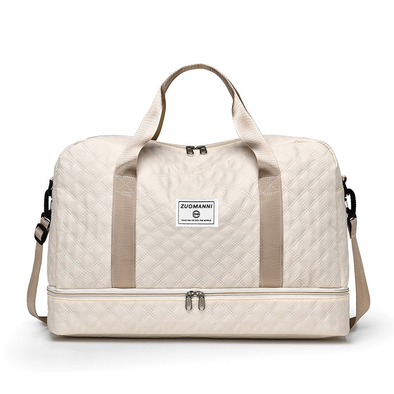 Checkered Sports Travel Bag