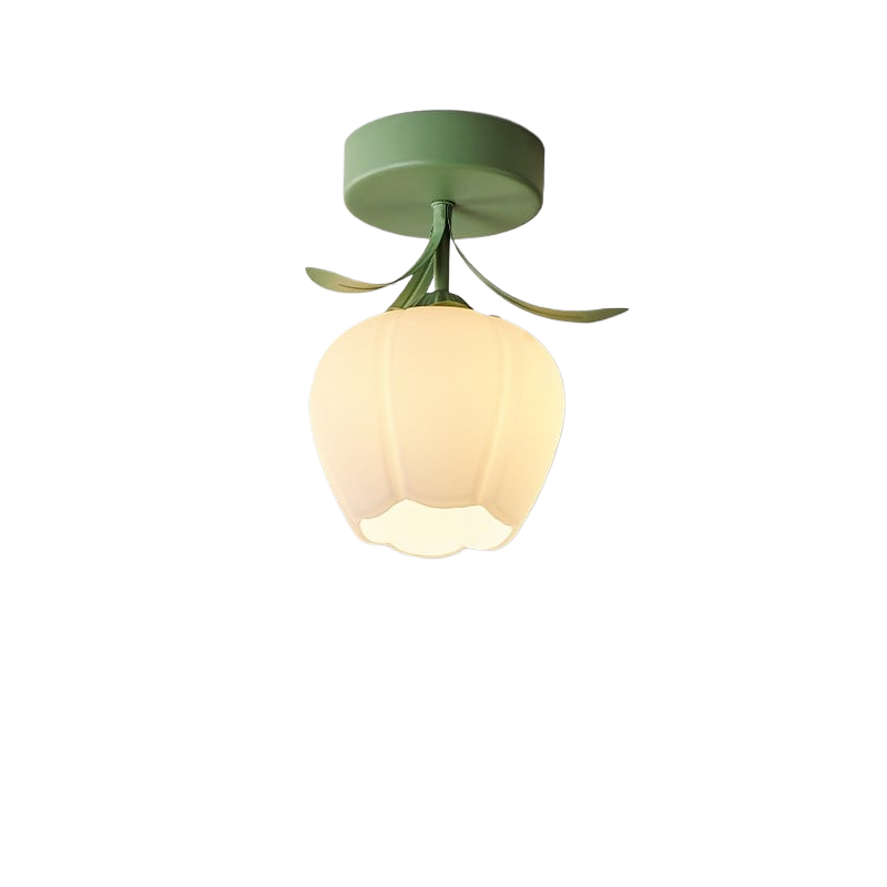 French cream-style ceiling lamp
