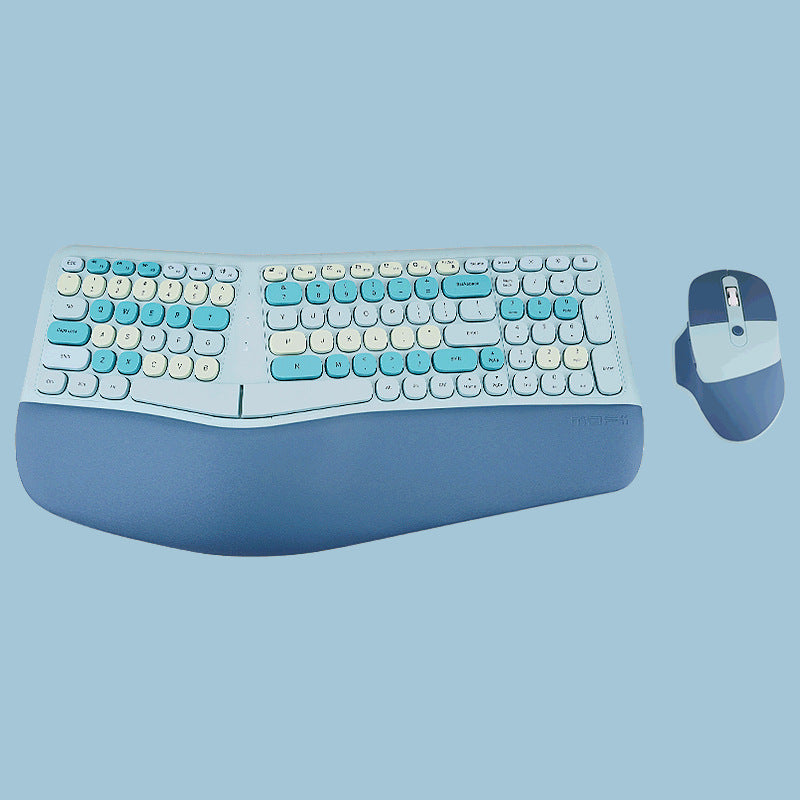 mofii Ergonomic Wireless Keyboard and Mouse Set