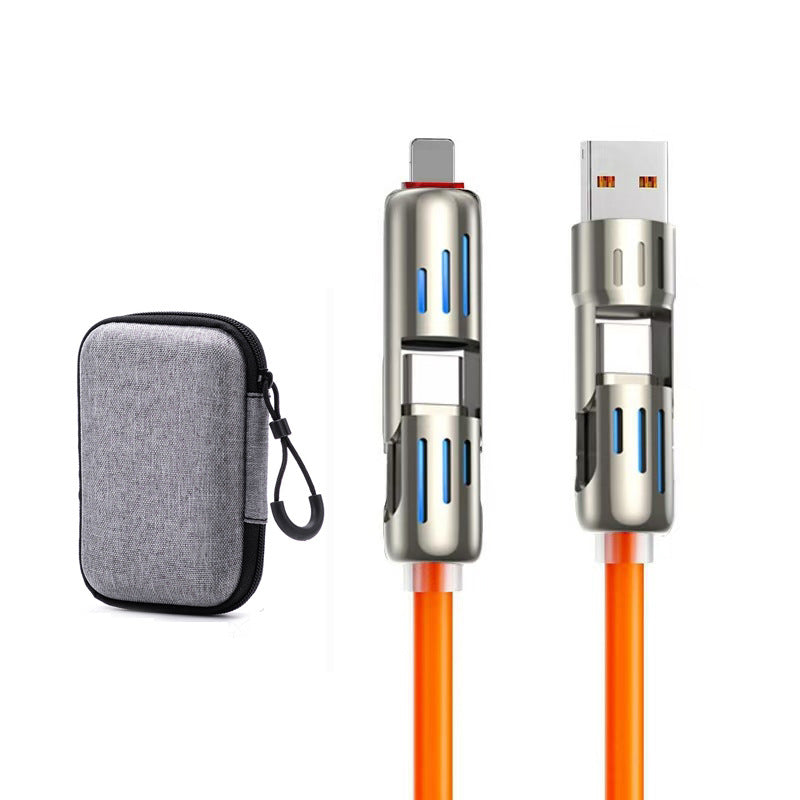 4-in-1 usb mobile phone data cable