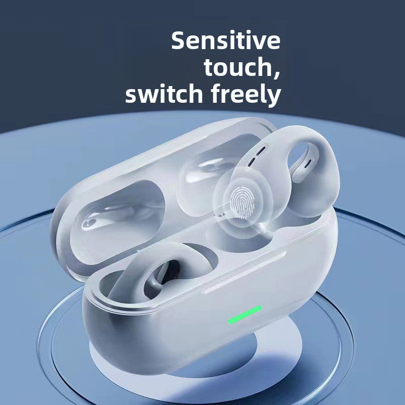 Wireless Clip-On Bluetooth Headset