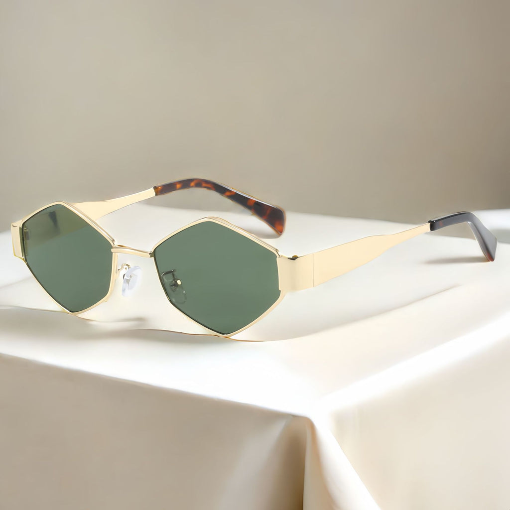 Small Frame Rhombus Sunglasses