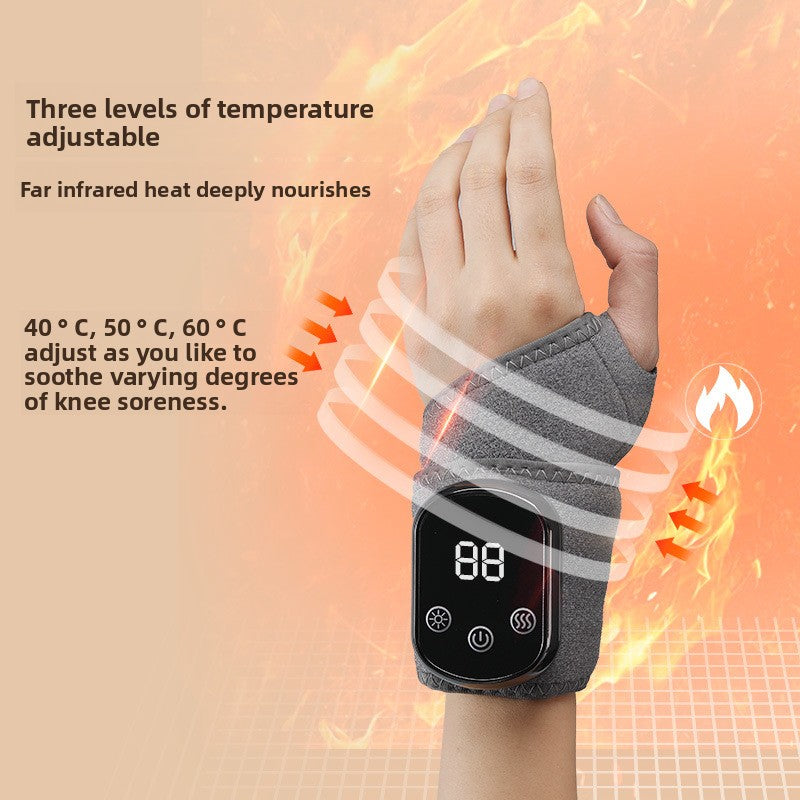 Electrically heated ankle support