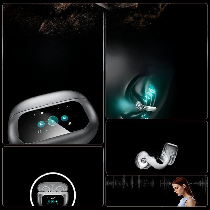 Clip-On AI Smart Bluetooth Headphones