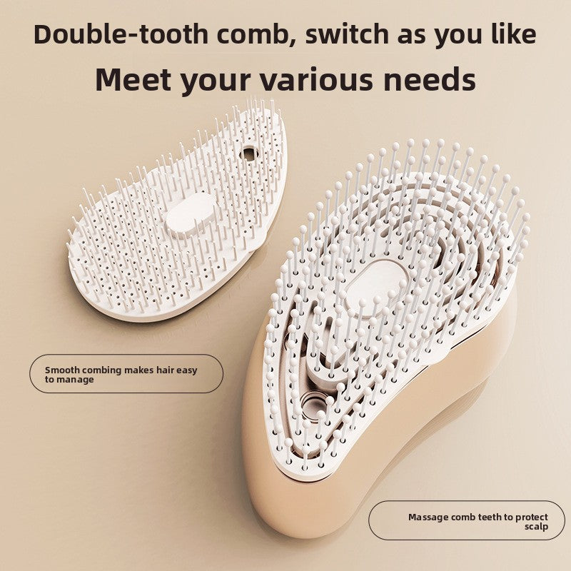 Electric massage comb